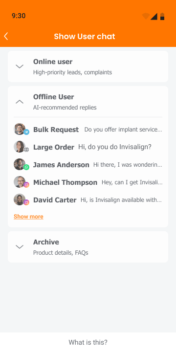 Customer connection step 1
